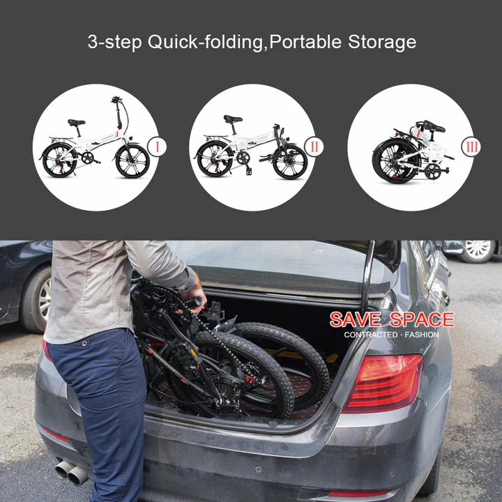 20LVXD30-II 250W Folding Electric Bike