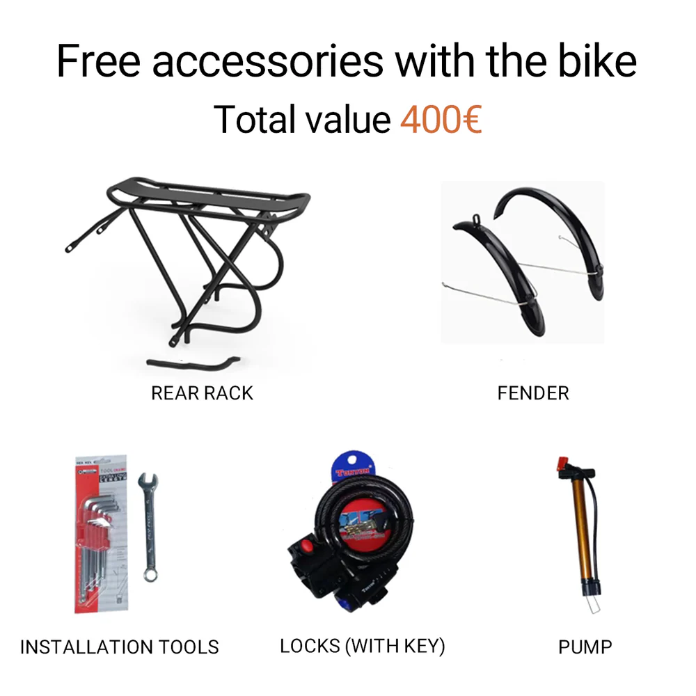 LANKELEISI XT750 Sports Electric Folding Bike