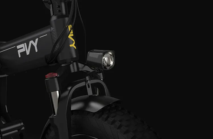 PVY TURBO – 250W Fat Tyre Hill Climb Beast