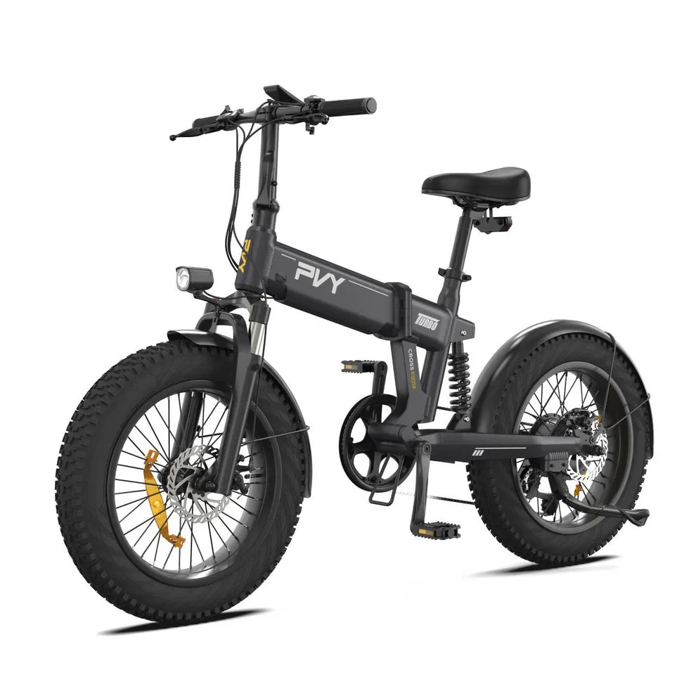 PVY TURBO – 250W Fat Tyre Hill Climb Beast