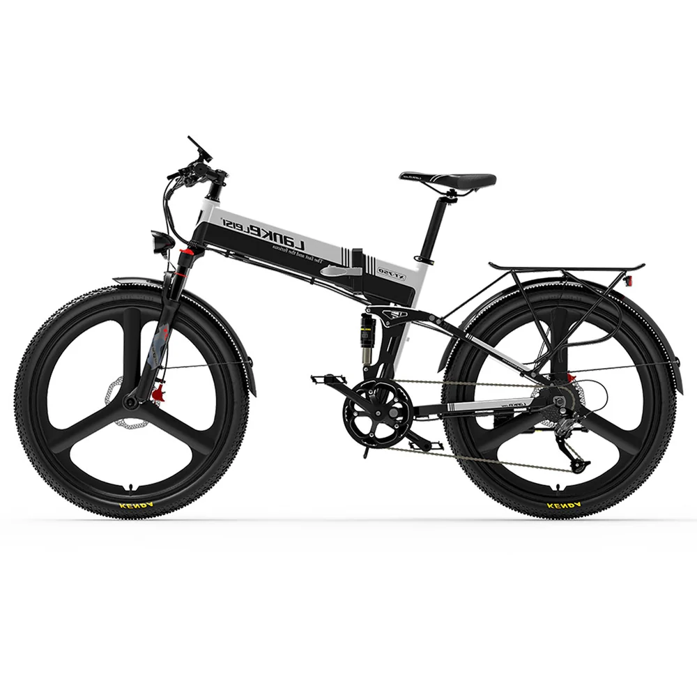 LANKELEISI XT750 Sports Electric Folding Bike