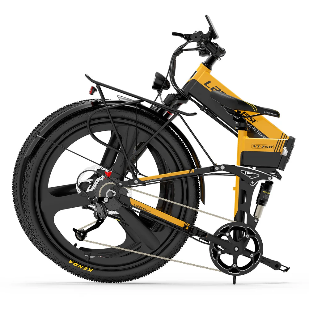 LANKELEISI XT750 Sports Electric Folding Bike