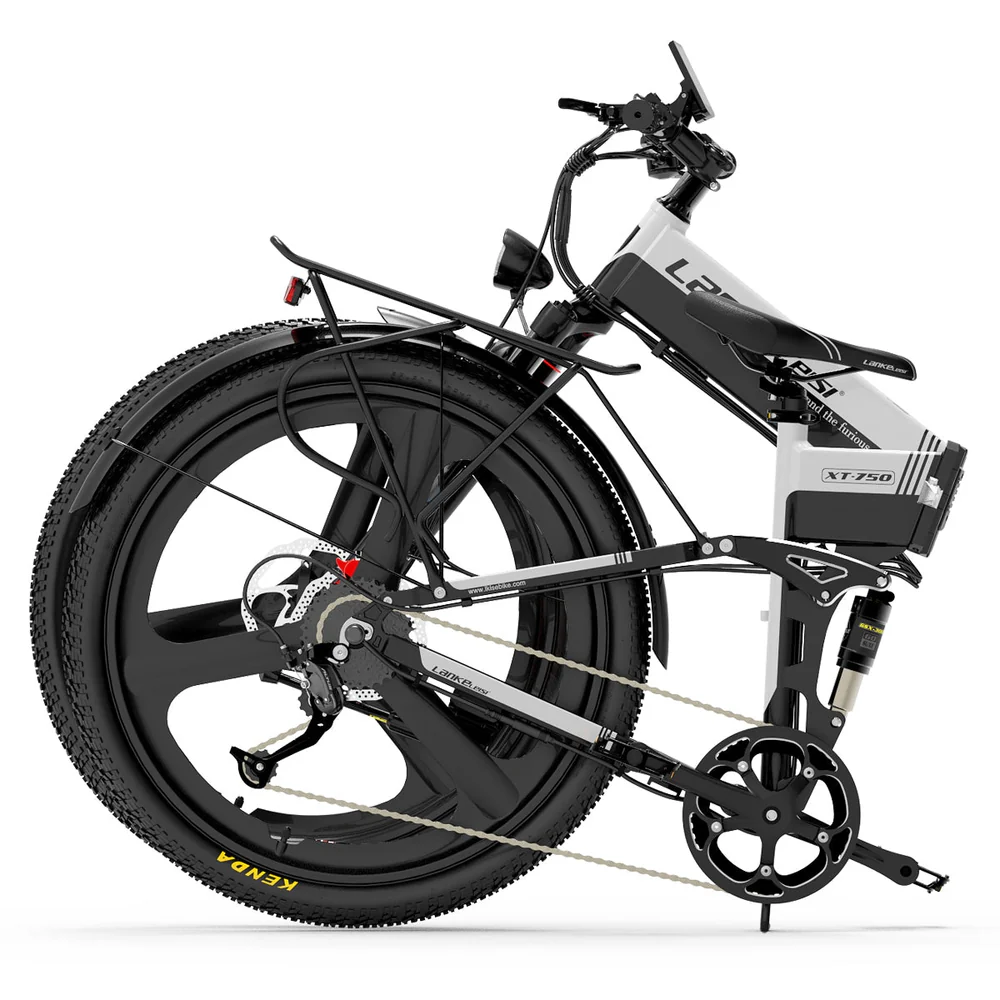 LANKELEISI XT750 Sports Electric Folding Bike